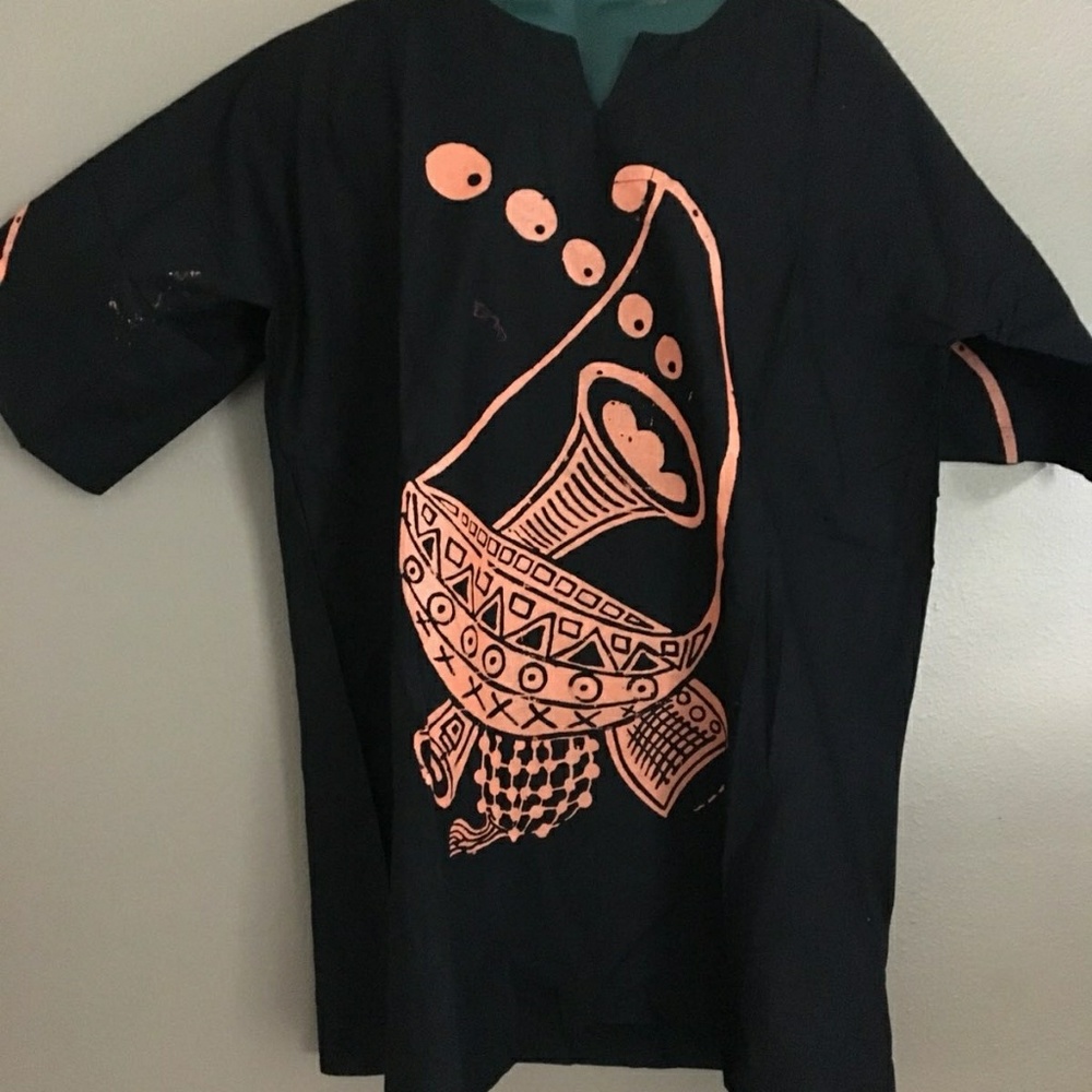 Men African danshiki shirt